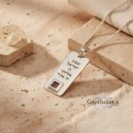 Engraved Nano Bible Necklace — Shema Yisrael Hebrew Pendant