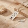 Engraved Nano Bible Necklace — view 13