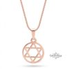 Star of David Pendant Necklace — view 4