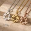 Star of David Pendant Necklace — view 6