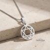 Star of David Pendant Necklace — view 8