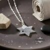 Star of David Western Wall Engraving Necklace — view 14