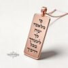 Personalized Dog Tag Necklace for Him — view 4