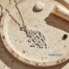 Sterling Silver Hebrew Verse Necklace — Song of Solomon — view 10