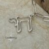 Sterling Silver Chai Necklace — view 3