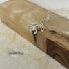 Sterling Silver Chai Necklace — view 6