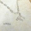 Sterling Silver Chai Necklace — view 7
