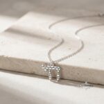 Dainty Hebrew Chai Necklace — Minimalist Judaica Pendant