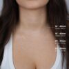 Dainty Hebrew Chai Necklace — view 13