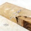 Israel Map Necklace with Star of David & Birthstone Zircon — view 8