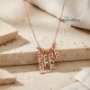 Personalized Hebrew Name Necklace — view 11