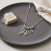 Personalized Hebrew Name Necklace — view 13