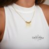 Personalized Hebrew Name Necklace — view 14