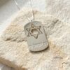 Personalized Star of David Tag Necklace — view 1
