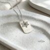 Personalized Star of David Tag Necklace — view 7