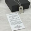 Personalized Star of David Tag Necklace — view 12