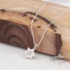Tiny Star of David Necklace — view 6
