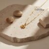 Tiny Star of David Necklace — view 9