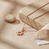 Tiny Star of David Necklace — view 10