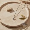 Tiny Star of David Necklace — view 12