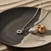 Tiny Star of David Necklace — view 15