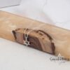 Sterling Silver Mini Chai Star of David Necklace — view 7