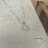 Sterling Silver Mini Chai Star of David Necklace — view 11