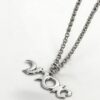 Hebrew Name Pendant Necklace — view 4