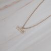 Hebrew Name Pendant Necklace — view 9