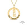 Personalized Family Name Necklace — view 3