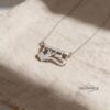 Personalized Hebrew Name Necklace — view 1