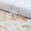 Personalized Hebrew Name Necklace — view 8