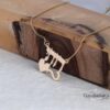 Personalized Hebrew Name Necklace — view 11