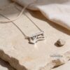 Personalized Hebrew Name Necklace — view 13