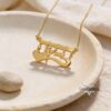 Personalized Hebrew Name Necklace — view 16