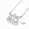 Custom Hebrew Name Necklace — view 2