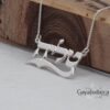 Custom Hebrew Name Necklace — view 10