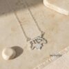Star of David with Hebrew Name Necklace — view 7
