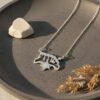 Star of David with Hebrew Name Necklace — view 8
