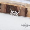 Custom Hebrew Name Necklace — view 7