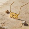 Custom Hebrew Name Necklace — view 15