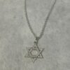 Star of David Cubic Zirconia Necklace — view 12