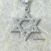 Star of David Cubic Zirconia Necklace — view 13