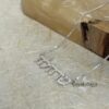 Sterling Silver Hebrew Name Necklace — view 11
