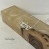 Sterling Silver Hebrew Name Necklace — view 13