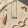 Sterling Silver Hebrew Name Necklace — view 15