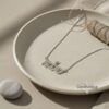 Sterling Silver Hebrew Name Necklace — view 16