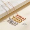 Hebrew Name Necklace — view 9