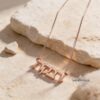 Hebrew Name Necklace — view 14