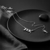 Personalized Hebrew Name Necklace — view 11